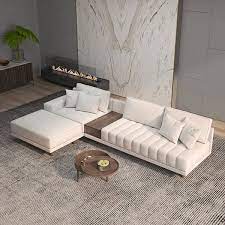 Off White Modular Sectional Sofa Chaise
