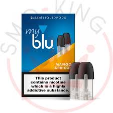 It includes a 240mah battery that can charge fully from dead in about 45 minutes. My Blu Liquidpods Mango Apricot Smo Kingshop It