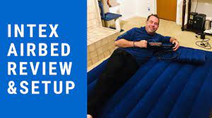 intex airbed review and setup you