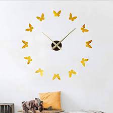 You can use fish and aquarium designs in your bathrooms, so you can get marine concept baths. Wall Clock Acrylic Mirror Diy Clocks Bedroom Wall Clock Quartz Watch 3d Modern Design Wall Stickers Xx Buy Online At Best Price In Uae Amazon Ae