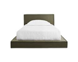 bed modern bed upholstered platform bed
