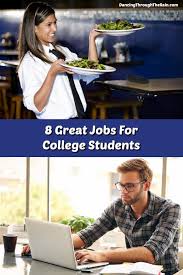 8 great jobs for college students