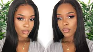 soft glam makeup for black women