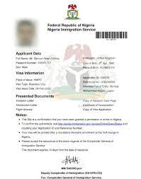 obtain visa on arrival to nigeria 2023
