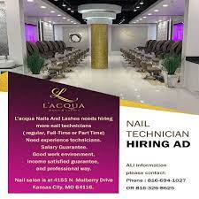 l acqua nails and lashes best nail