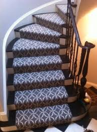 milliken staircase carpet photos