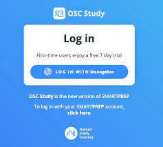 accessing osc study app via managebac