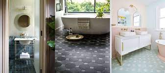 small bathroom flooring ideas from