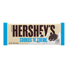 hershey s cookies n creme candy bar