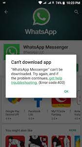 whatsapp not google play