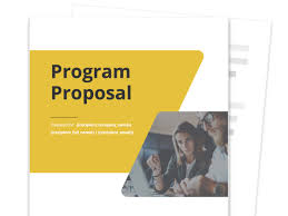 program proposal template free