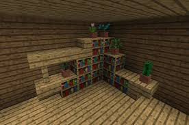 ᐅ build corner shelf in minecraft