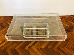 Coffee Table With Acrylic Glass Top