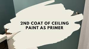 can you use ceiling paint as primer