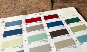toyota land cruiser paint color codes