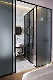 Glass Bathroom Door