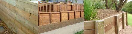 Wood Retaining Wall For Oakland And San