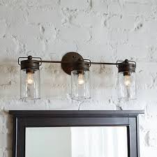 Allen Roth 3 Light 10 2 In Aged Bronze Mazon Jar Wall Bathroom Vanity Lighting 5408381691650 Ebay
