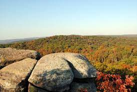The wilderness area is over 320 million years old and covers over 3,300 acres of beautiful old growth forest. Shawnee National Forest Garden Of The Gods Recreation Area