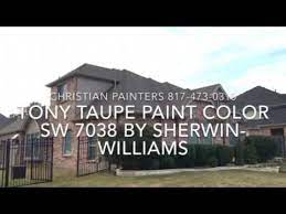 Tony Taupe Paint Color Sw 7038 By
