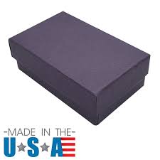 deep purple cotton filled box 32