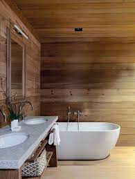 Cozy Wooden Bathroom Designs