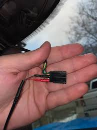 A spliced stereo audio cord $4. Mirror Tap Instructions For Radar Detector Or Dash Cam Switched 12v Diy Writeup Ford Mustang Mach E Forum Macheforum Com