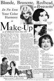 cosmetics and skin max factor 1930 1945