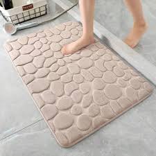 mat non slip carpets cobblestone