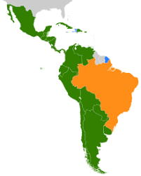 Brazil and mexico dominate the map because of their large size, and they dominate culturally as well because of their large. Latin Americans Wikipedia