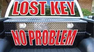 lost key for your truck toolbox make