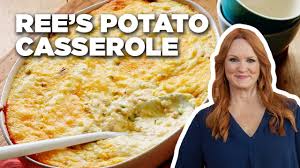 This convenient sweet potato casserole with pecan topping calls for canned sweet potatoes, so preparation time is minimal. Ree S Cheesy Twice Baked Potato Casserole The Pioneer Woman Food Network Youtube