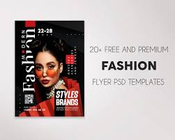 20 free fashion flyer templates in psd