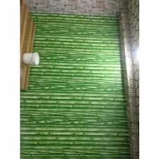 glossy green bamboo wallpaper for home