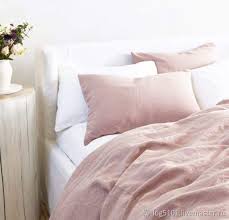Linen Bed Linen Dusty Rose Elite
