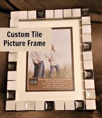 diy make customer tile picture frames