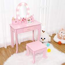 s vanity table and chair set kids