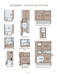 oleander by gehan homes floor plan