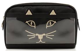 charlotte olympia purrrfect makeup bag