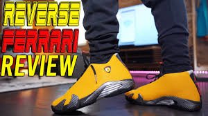 One of the air jordan ferrari 14s is the challenge red makeup, which is also referred to as ferrari, which debuted on sept. Cop Or Not Air Jordan 14 Reverse Ferrari Review And On Foot Youtube