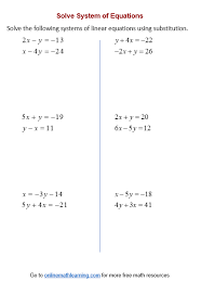 Equations Worksheets Printable