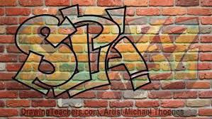 Draw Graffiti Letters Spazz