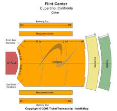The Flint Center For The Performing Arts Tickets And The
