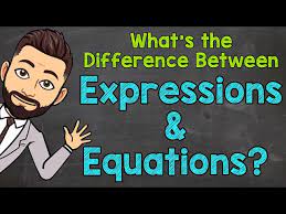 Expressions And Equations