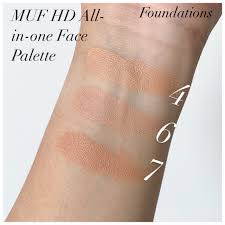 make up forever hd all in one face palette
