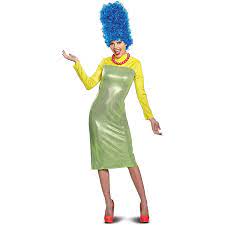 The Simpsons Marge Deluxe Adult Halloween Costume - Walmart.com