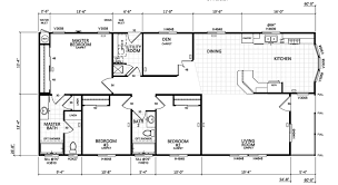 mobile home floor plans single wide