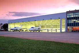 looking for private jet hangar e