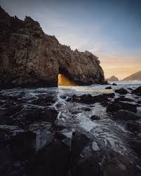 To get some more big sur photo ideas or. Oc Winter Solstice Sunset At Pfeiffer Beach Keyhole Big Sur Ca 1956x2445 Earthporn