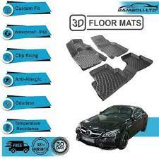 3d molded car floor mat for mercedes